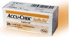 roche diagn d care lancette pungidito accu chek softclix 25 pezzi accu chek ean 4015630018277