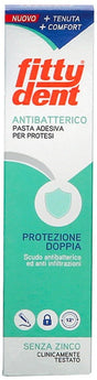 ideco fittydent antibatterico pasta adesiva dentiera nuova formula40 g fittydent ean 9002240001022
