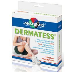 pietrasanta garza in tessuto non tessuto dermatess 10x10 100 pezzi master aid ean 8032956141836