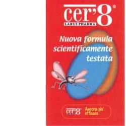 larus cer8 cuscinetti adesivi anti zanzare scatola da 48 cuscinetti cer8 ean 8027808000652