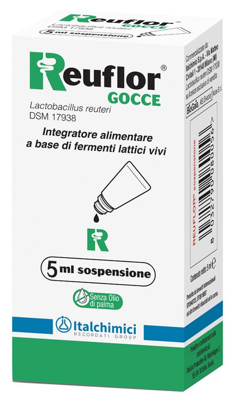 italchimici recordati reuflor gocce 5 ml reuflor ean 8032790080056