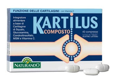 naturando kartilus composto 40 compresse naturando ean 8013107051501