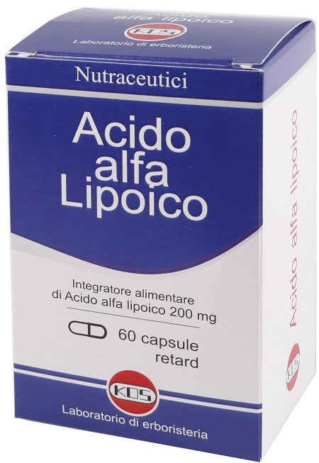 kos acido alfa lipoico 60 capsule kos