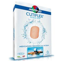 pietrasanta medicazione autoadesiva trasparente impermeabile master aid cutiflexmed 105x15 cm 5 pezzi master aid ean 8032956140259