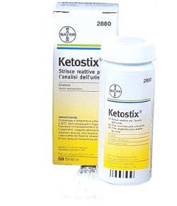 ascensia diagn strisce misurazione chetonuria ketostix 50 pezzi ascensia ean 5016003288005