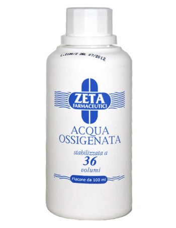 zeta farmaceutici acqua ossigenata 36vol 100ml zeta farmaceutici