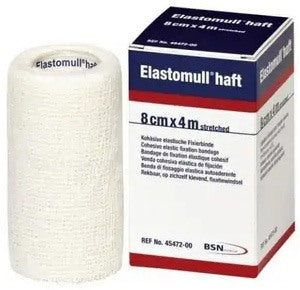 bsn medical benda elastica autoadesiva elastomull haft blu 8x400 cm elastomull ean 4042809163926