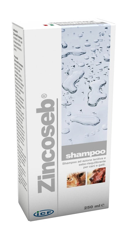 icf zincoseb shampoo 250 ml zincoseb ean 8009722001946