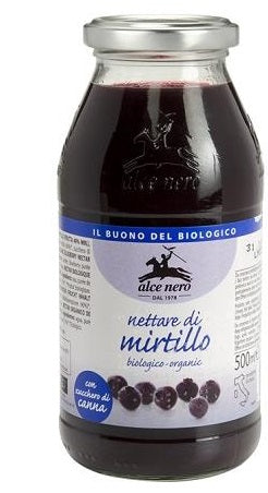 alce nero nettare di mirtillo bio 500 ml alce nero ean 8009004809499