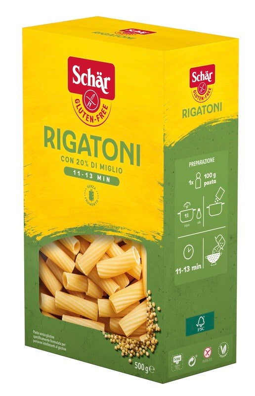 schar due schar rigatoni 500 g schar ean 8008698005941