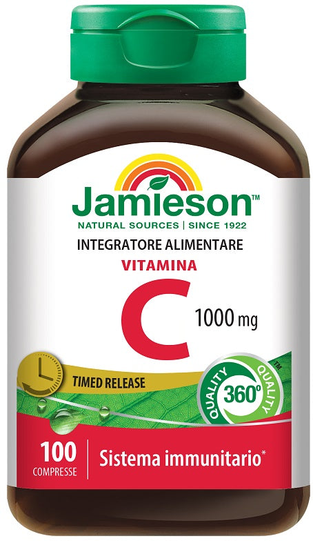 qualifarma jamieson jamieson vitamina c 1000 timed release 100 compresse barattog biovita ean 0064642070227