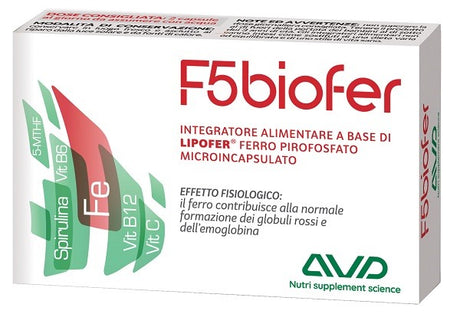avd reform f5 biofer 30 capsule blister 148 g a v d reform ean 8059173431205