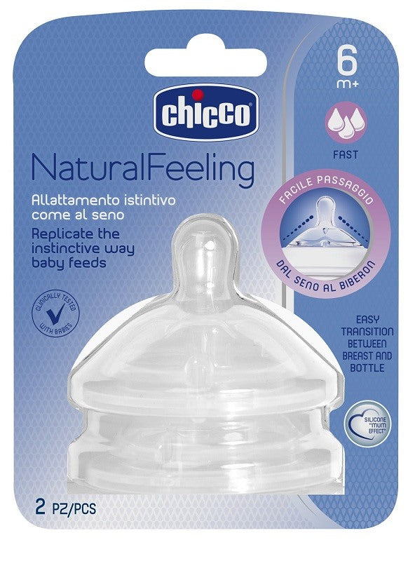 artsana chicco chicco tettarella stepup new 6m flusso veloce chicco ean 8058664008254