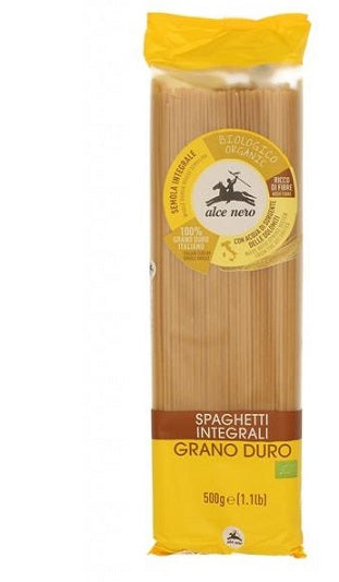 alce nero spaghetti integrali bio 500 g alce nero ean 8009004100015