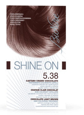 icim bionike bionike shine on 538 castano chiaro cioccolato 125 ml bionike ean 8029041169172