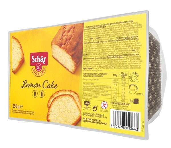 schar uno schar lemon cake 250 g schar ean 8008698013663