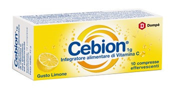 procter cebion effervescente vitamina c limone 10 compresse cebion ean 8024825000368