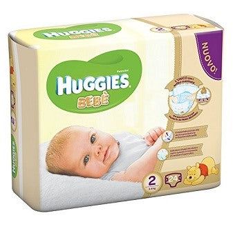 perfetti kimberly pannolino huggies extra care bebe base 2 24 pezzi huggies ean 5029053550275