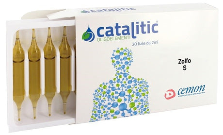 cemon catalitic oligoelementi zolfo s 20 ampolle cemon ean 8013901655516
