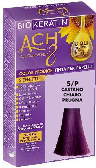 gdp biokeratin ach8 color prodige 5p castano chiaro prugna biokeratin ean 8057742221233