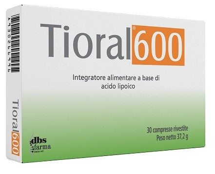 dbs tioral 600 30 compresse rivestite