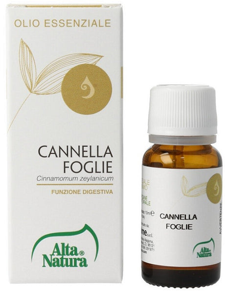 inalme essentia cannella foglie olio essenziale purissimo 10 ml alta natura ean 8050534213119