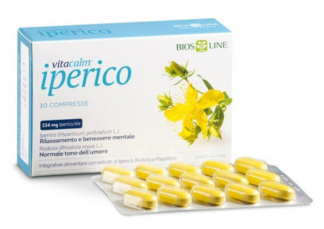 bios line vitacalm iperico 30 compresse vitacalm ean 8030243006615
