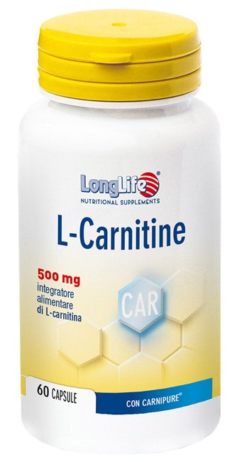 longlife longlife l carnitine 60 capsule long life ean 8054521001222