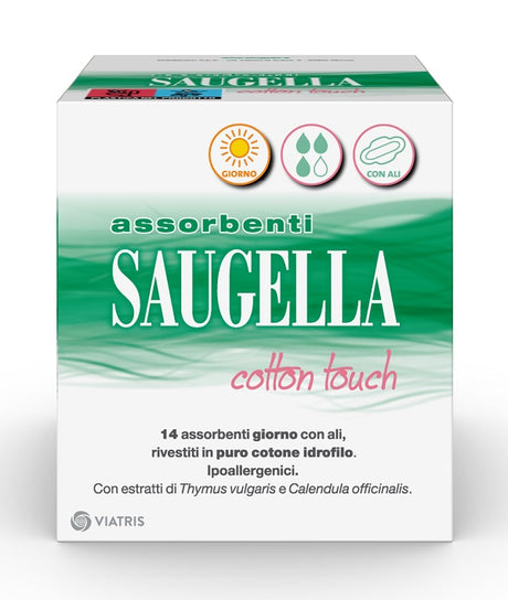 cooper ch saugella cotton touch assorbenti giorno 14 pezzi taglio prezzo saugella