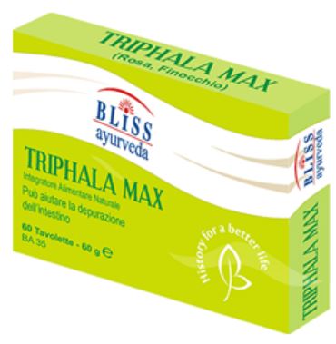 bliss ayurveda triphala max 60 compresse ean 8033971150124