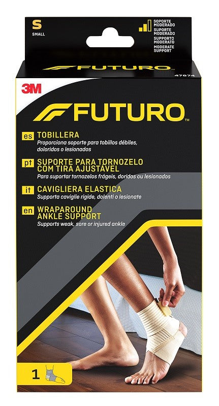 3m italia polifarma cavigliera elastica futuro small dimensione 18205cm 3m ean 4046719423606