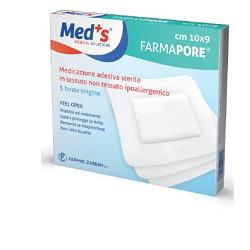 farmac zabban medicazione adesiva meds 10x23 cm 3 pezzi meds ean 8000246004499