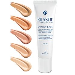 ganassini cosmetic rilastil camouflage fondotinta correttivo fluido elevata coprenza 50 30 ml rilastil ean 8033224815961