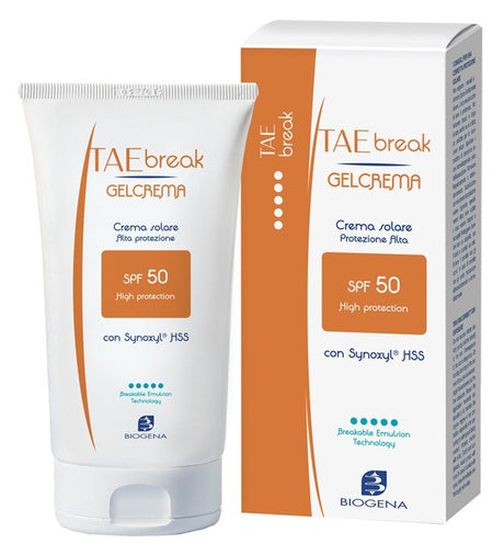 giuliani tae break gel crema solare 150 ml biogena ean 8011674004197