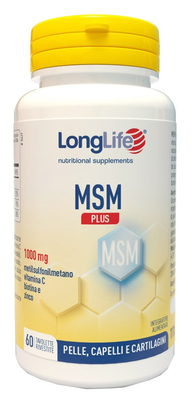 longlife longlife msm plus 60 tavolette long life ean 8054521003189