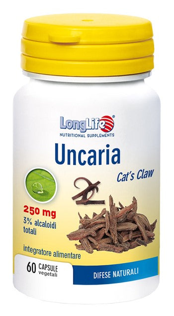 longlife longlife uncaria 60 capsule long life ean 8054521002267