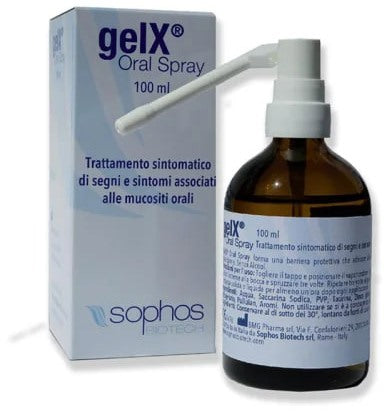 sophos biotech gel spray orale per trattamento sintomatico segni e sintomi associati alle mucositi orali