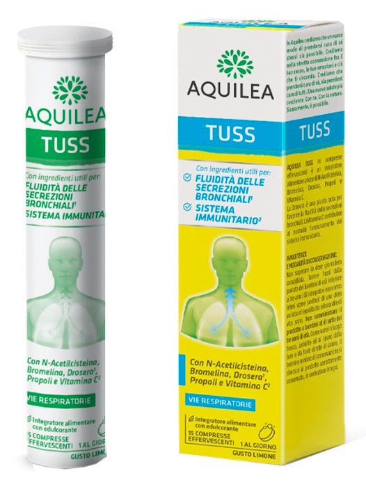 uriach italy aquilea tuss 15 compresse effervescenti 90 g aquilea