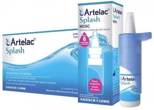 bausch lomb iom artelac splash multidose gocce oculari flacone 10 ml artelac ean 4049649000114