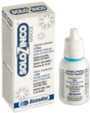 biotrading solozinco gocce 15 ml biotrading