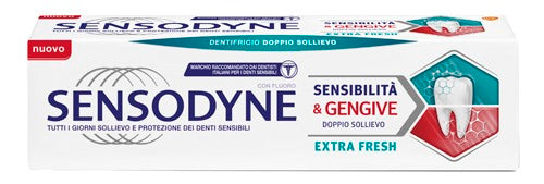 haleon italy sensodyne repair protect extra fresh pasta dentifricia ad azione desensibilizzante sensodyne ean 8016825935696