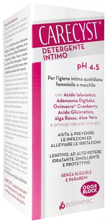 interfarmac carecyst intimo detergente 250 ml interfarmac ean 0806891014122