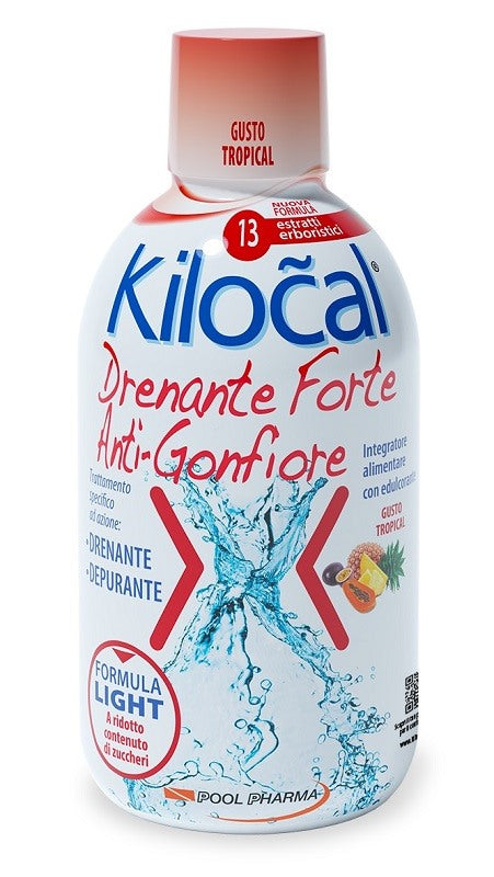 pool pharma kilocal drenante forte tropical 500 ml kilocal