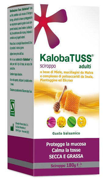 schwabe kalobatuss adulti sciroppo 180 g schwabe pharma italia ean 8057157500046