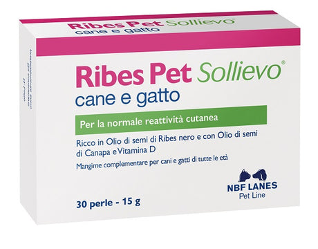 nbf lanes vet ribes pet sollievo blister 30 perle n b f lanes ean 8056590980675