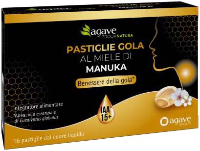 agave jacopetti pastiglie gola manuka iaa 15 16 pastiglie agave ean 3664492022000