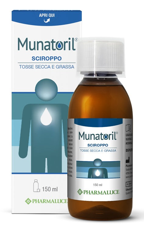 pharmaluce elp munatoril sciroppo tosse secca e grassa 150 ml munatoril