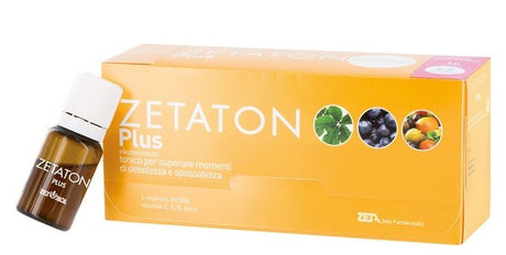 zeta farmaceutici zetaton plus 12 fiale x 10 ml zetaton