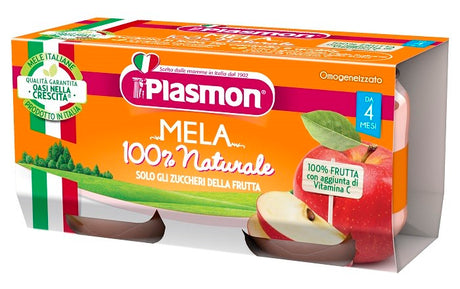plasmon plasmon omogeneizzato mela 2 x 80 g plasmon ean 8001040201015