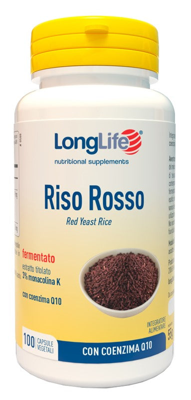 longlife longlife riso rosso 100 capsule vegetali long life ean 8054521004056